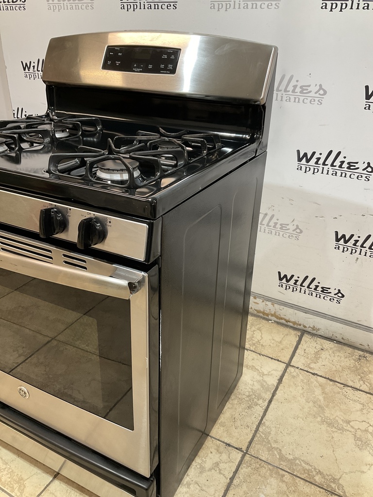 Ge Used Natural Gas Stove 30inches (Stainless Steel) 