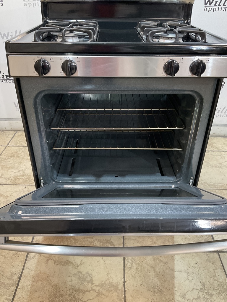 Ge Used Natural Gas Stove 30inches (Stainless Steel) 