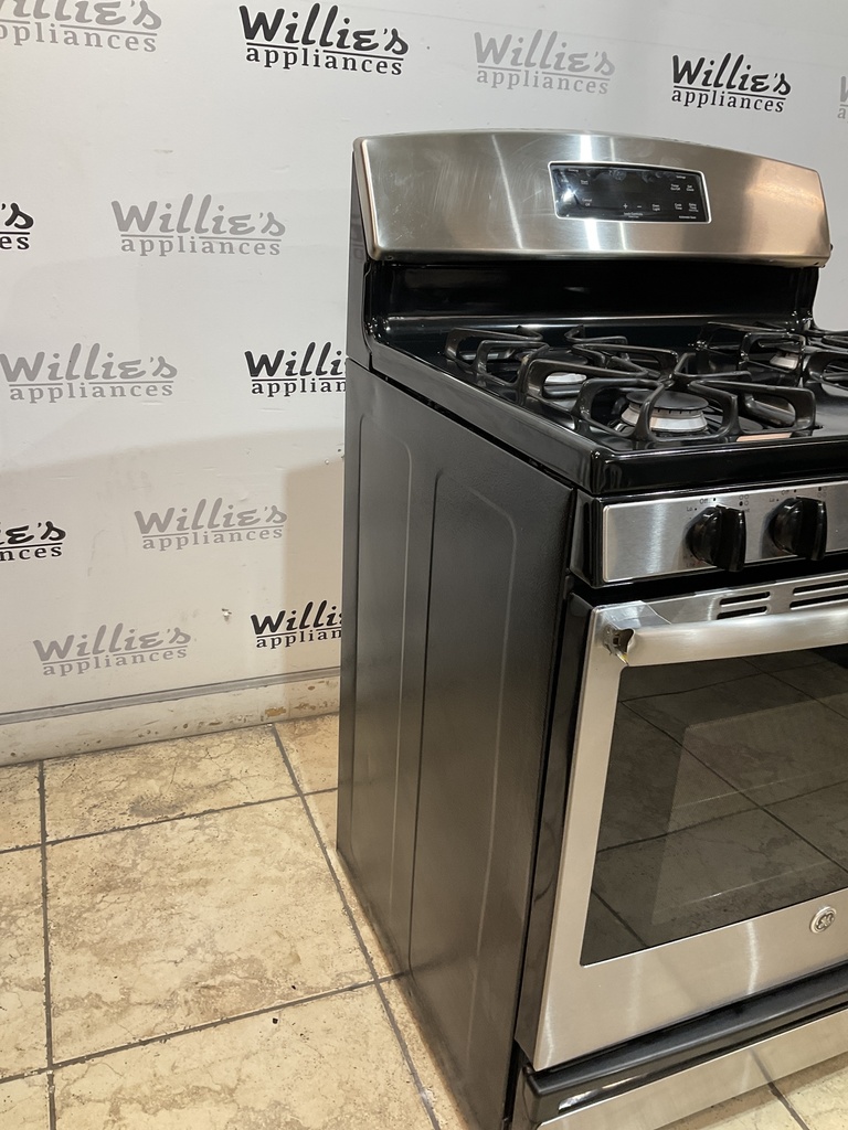 Ge Used Natural Gas Stove 30inches (Stainless Steel) 