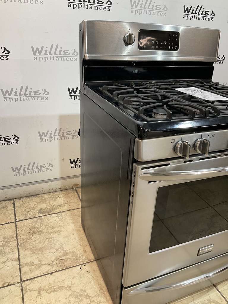 Frigidaire Used Natural Gas Stove 30inches (Stainless Steel) 