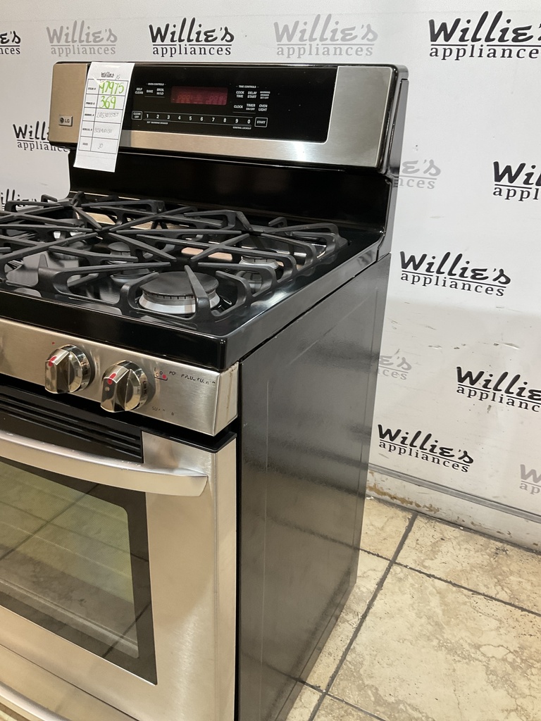 Lg Used Natural Gas Stove 30inches (Stainless Steel) 