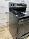 Frigidaire Used Electric Stove 220 volts(40/50 AMP) 30inches {3 prong} (Black Stainless Steel) 