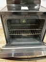 Frigidaire Used Electric Stove 220 volts(40/50 AMP) 30inches {3 prong} (Black Stainless Steel) 