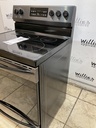 Frigidaire Used Electric Stove 220 volts(40/50 AMP) 30inches {3 prong} (Black Stainless Steel) 