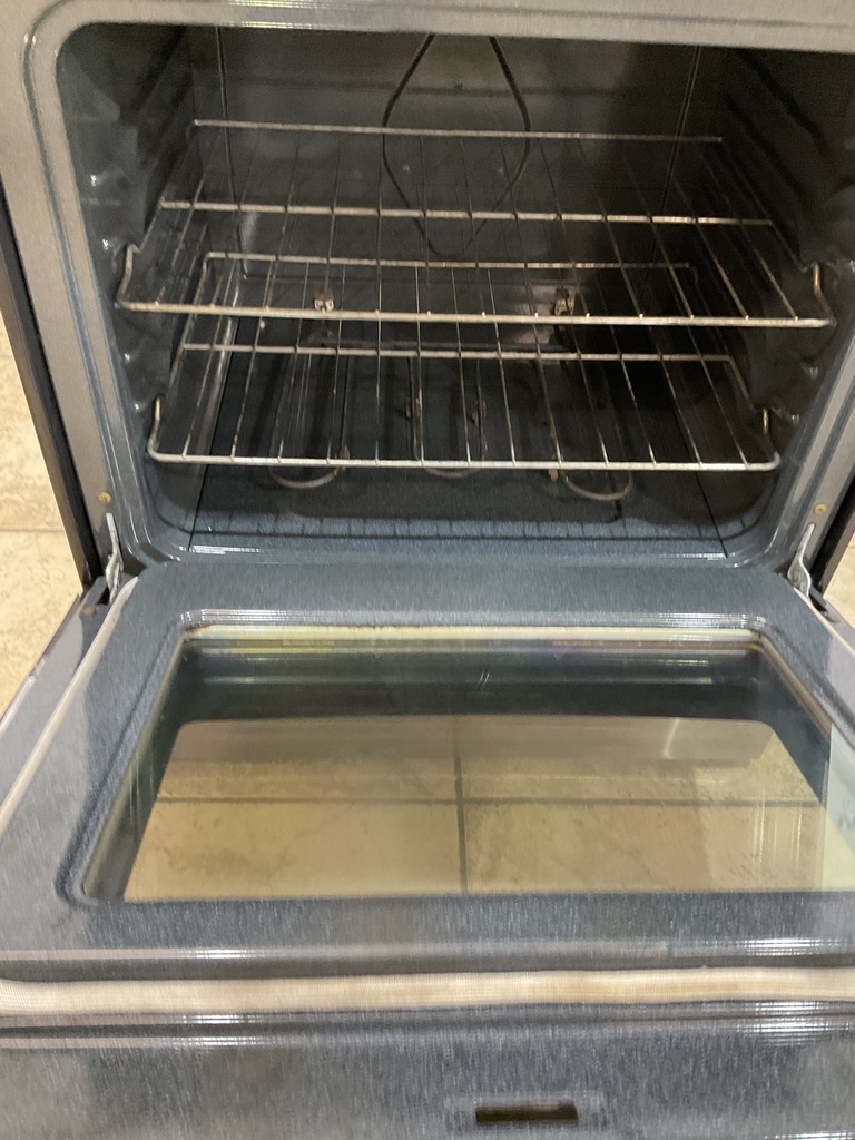 Kenmore Used Electric Stove 220volts (40/50 AMP) 30inches {3 prong} (Stainless Steel) 