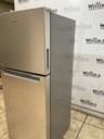 Whirlpool Used Refrigerator Top and Bottom 24x61 1/2” (Stainless Steel)