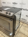 Frigidaire Used Electric Stove 220volts (40/50 AMP) 30inches {4 prong} (Stainless Steel)