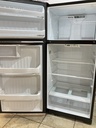 Ge Used Refrigerator Top and Bottom 28x64 1/2” (Black) 