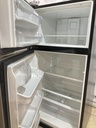 Frigidaire Used Refrigerator Top and Bottom 30x65 1/2” (Stainless Steel) 