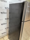 Frigidaire Used Refrigerator Top and Bottom 30x65 1/2” (Stainless Steel) 
