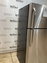 Frigidaire Used Refrigerator Top and Bottom 30x65 1/2" (Stainless Steel) 