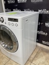 Lg Used Electric Dryer 220volts (30 AMP) 27inches {no cord}  (White)
