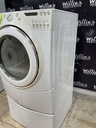 Whirlpool Used Electric Dryer 220volts (30 AMP) 27inches {3 prong} (White) 