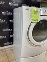 Whirlpool Used Electric Dryer 220volts (30 AMP) 27inches {3 prong} (White) 