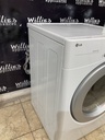 Lg Used Electric Dryer 220volts (30 AMP) 27inches {3 prong} (White)