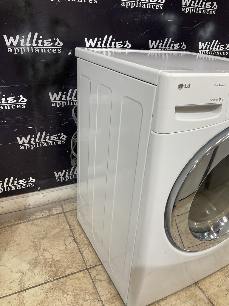 Lg Used Electric Dryer 220volts (30 AMP) 27inches {3 prong} (White) 