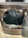 Lg Used Electric Dryer 220volts (30 AMP) 27inches {4 prong} (Grey) 