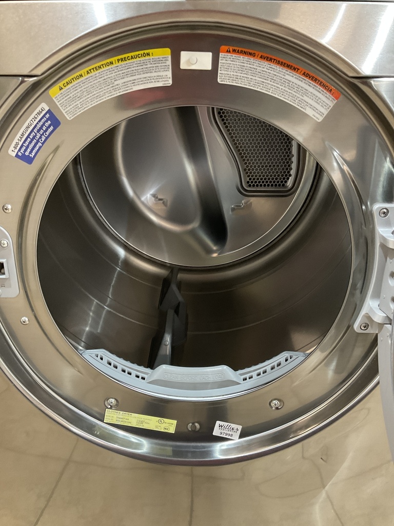 Samsung Used Electric Dryer 220volts (30 AMP) 27inches {4 prong} (Grey) 