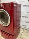 Lg Used Electric Dryer 220volts (30 AMP) 27inches {3 prong} (Red)