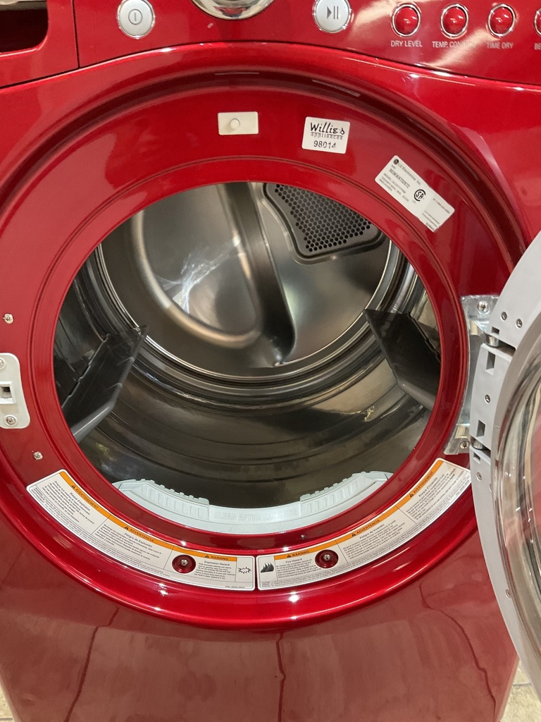 Lg Used Electric Dryer 220volts (30 AMP) 27inches {3 prong} (Red)