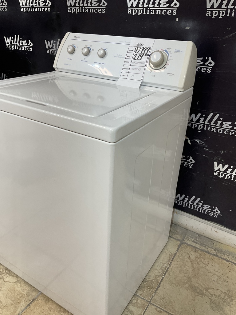 Whirlpool Used Washer Top-load 27inches (White) 