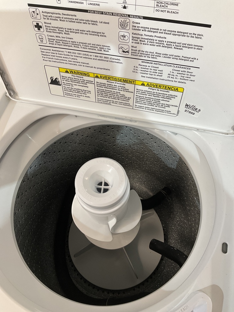 Whirlpool Used Washer Top-load 27inches (White) 