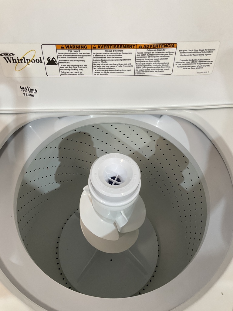 Whirlpool Used Washer Top-load 27inches 