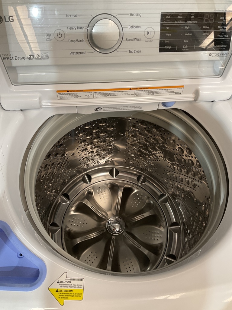 Lg Used Washer Top -load 27inches (White) 