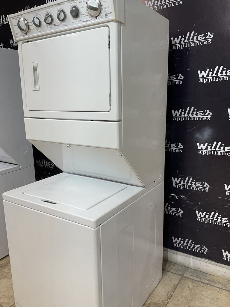 Whirlpool Used Unit Stackable Natural Gas 27x72 1/2” (White) 