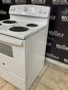Ge Used Electric Stove 220volts (40/50 AMP) 30inches {4 prong} (White) 