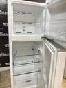 Whirlpool Used Refrigerator Top and Bottom 24x61 1/2” (White) 