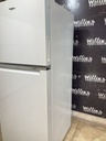 Whirlpool Used Refrigerator Top and Bottom 24x61 1/2” (White) 