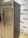 Ge Used Refrigerator Side by Side Counter Depth 36x69 1/2” (Stainless Steel)