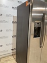 Ge Used Refrigerator Side by Side Counter Depth 36x69 1/2” (Stainless Steel)