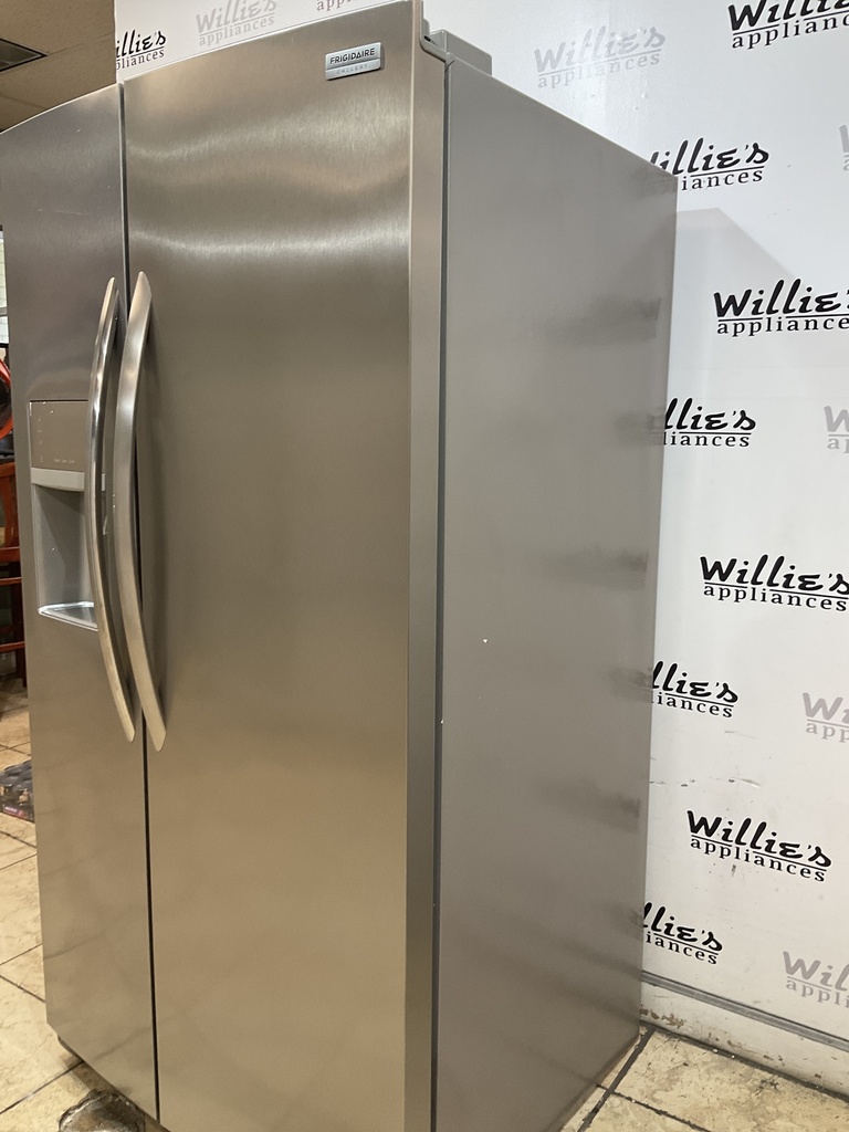 Frigidaire Used Refrigerator Side by side 36x70 (Stainless Steel) 