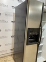 Whirlpool Used Refrigerator Side by side 36x68 1/2 (Stainless Steel) 
