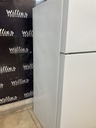 Ge Used Refrigerator Top and Bottom 28x61 1/2” (White) 