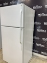 Hotpoint Used Refrigerator Top and Bottom 28x64 1/2” (White) 
