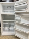 Frigidaire Used Refrigerator Top and Bottom 30x65 1/2” (White)