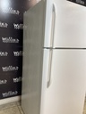 Frigidaire Used Refrigerator Top and Bottom 30x65 1/2” (White)