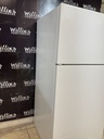 Whirlpool Used Refrigerator Top and Bottom 30x65 1/2” (White)