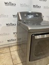 Lg Used Electric Dryer 220volts (30 AMP) 27inches {4 prong} (Grey) 