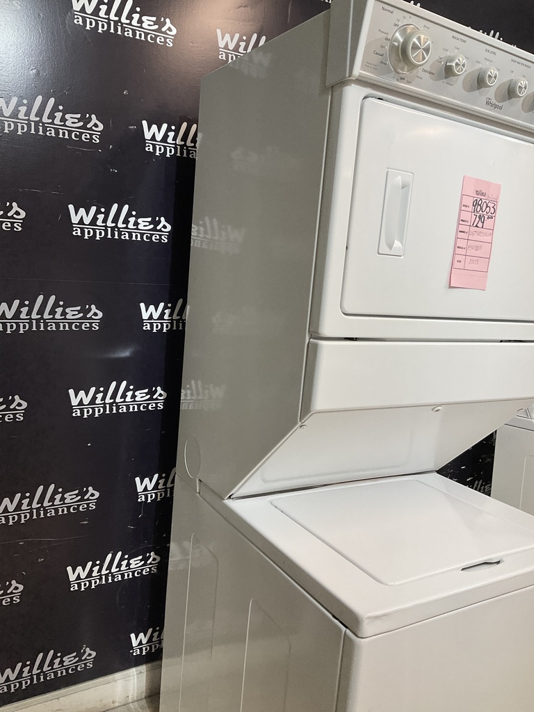 Whirlpool Used Natural Gas Unit Stackable 27x73 (White) 