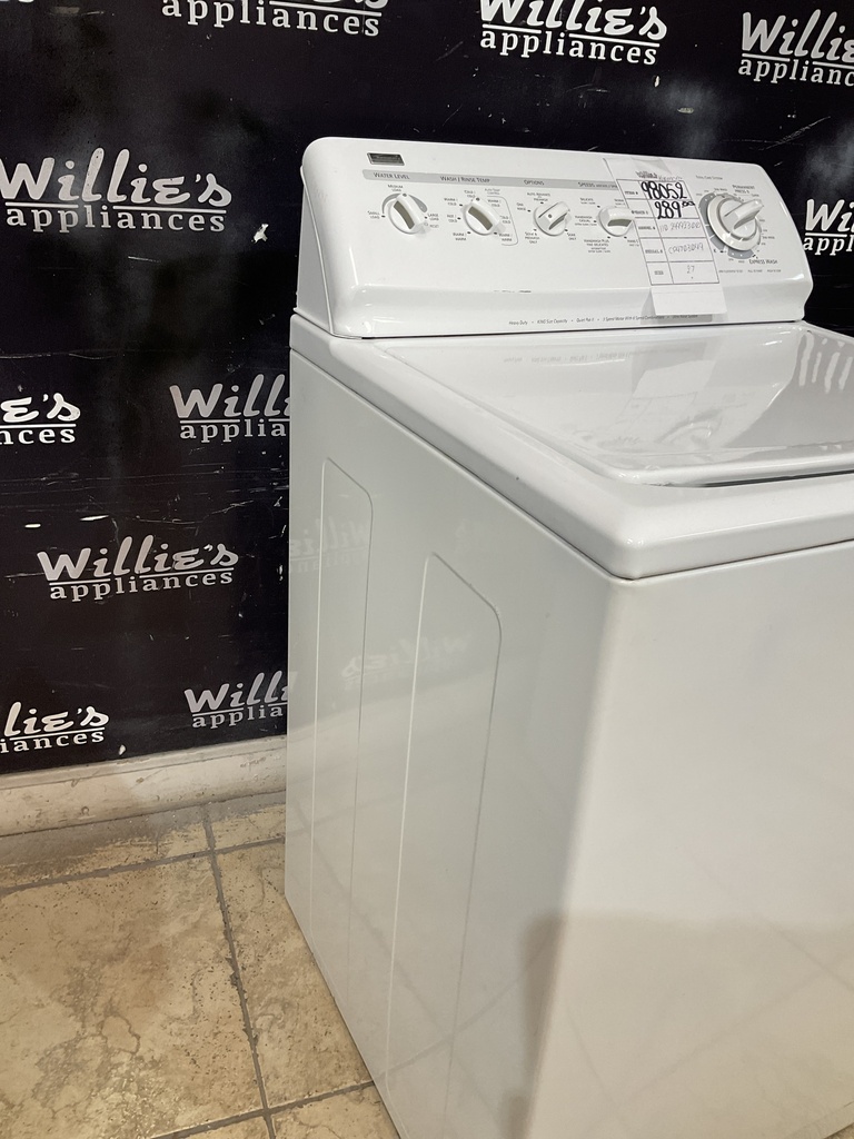 Kenmore Used Washer Top-load 27inches (White) 