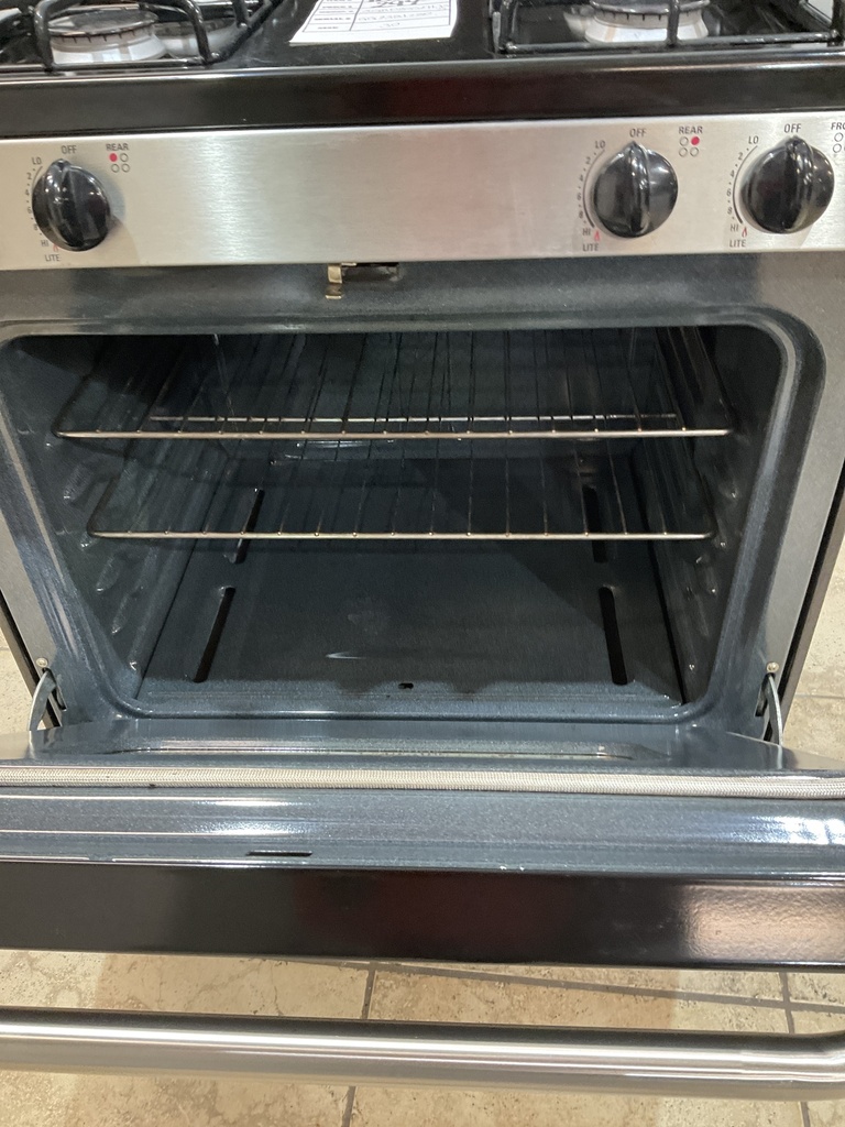 Ge Used Natural Gas Stove 30inches (Stainless Steel) 