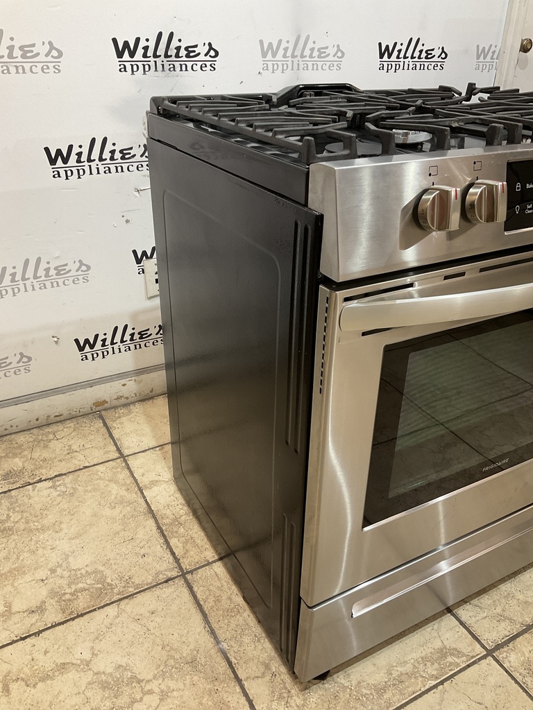 Frigidaire Used Natural Gas Stove 30inches (Stainless Steel) 