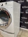 Whirlpool Used Electric Dryer 220volts (30 AMP) 27inches (White) 