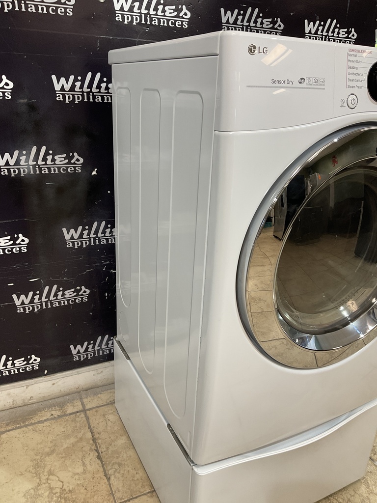 Lg Used Natural Gas Dryer 27inches (White) 