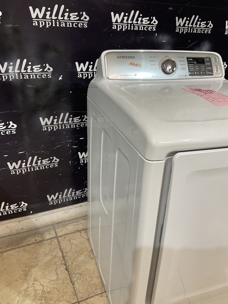 Samsung Used Natural Gas Dryer 27inches (White) 
