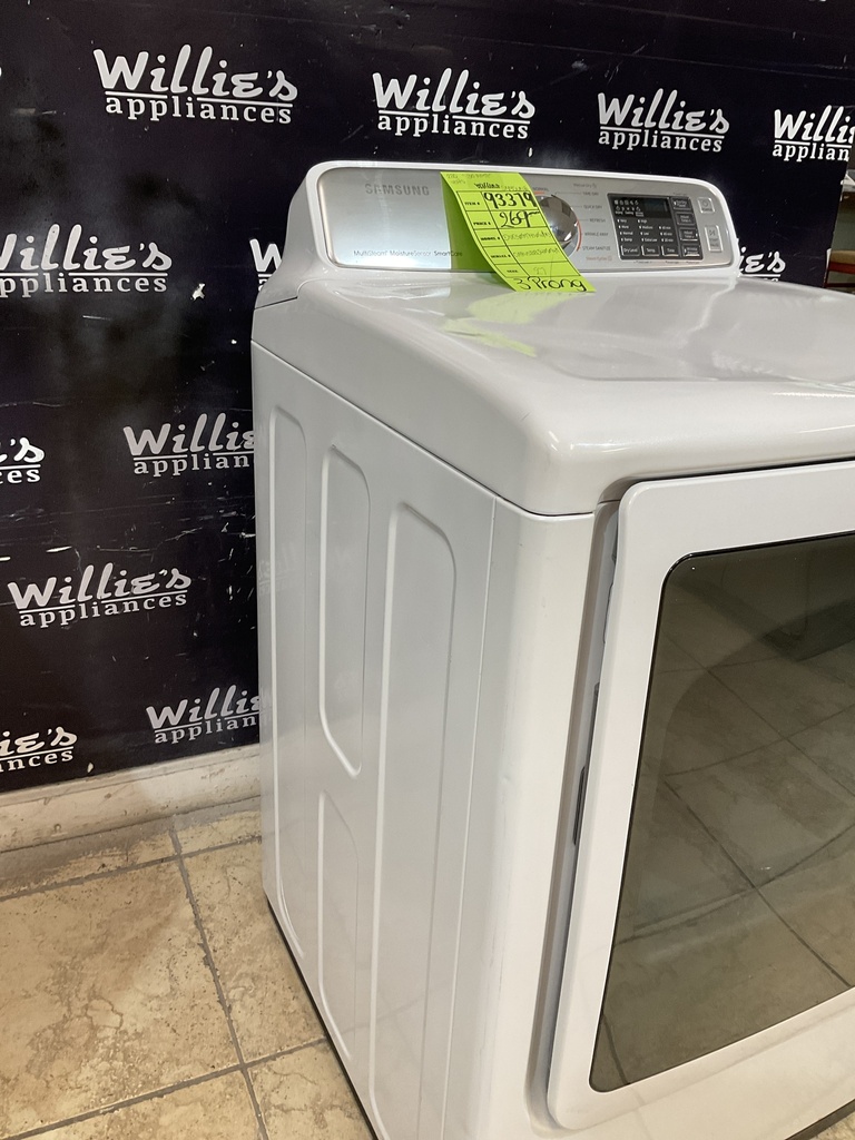 Samsung Used Electric Dryer 220volts (30 AMP) 27inches {3 prong} (White) 